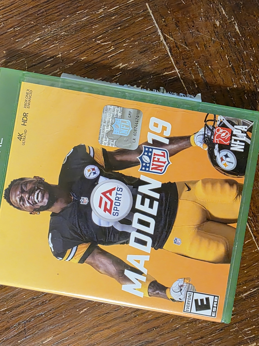 Madden 19 Video Game - Yellow Cover